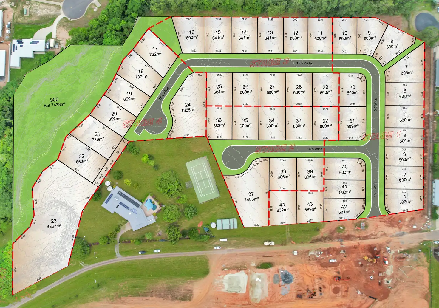 Main view of Homely land listing, LOT 1-44, 189-213 Isabella Road, Edmonton QLD 4869