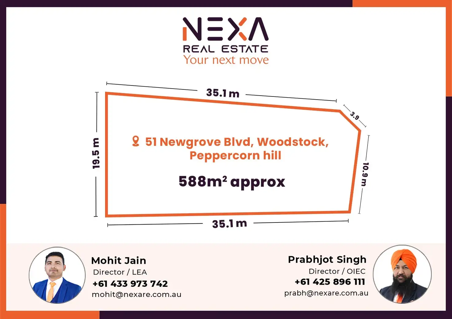 Main view of Homely land listing, 51 Newgrove Boulevard, Woodstock VIC 3751