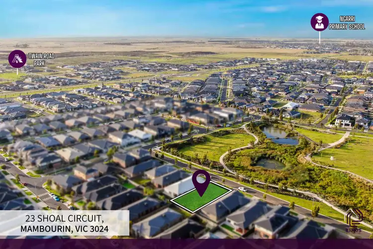 Third view of Homely land listing, 23 Shoal Circuit, Mambourin VIC 3024