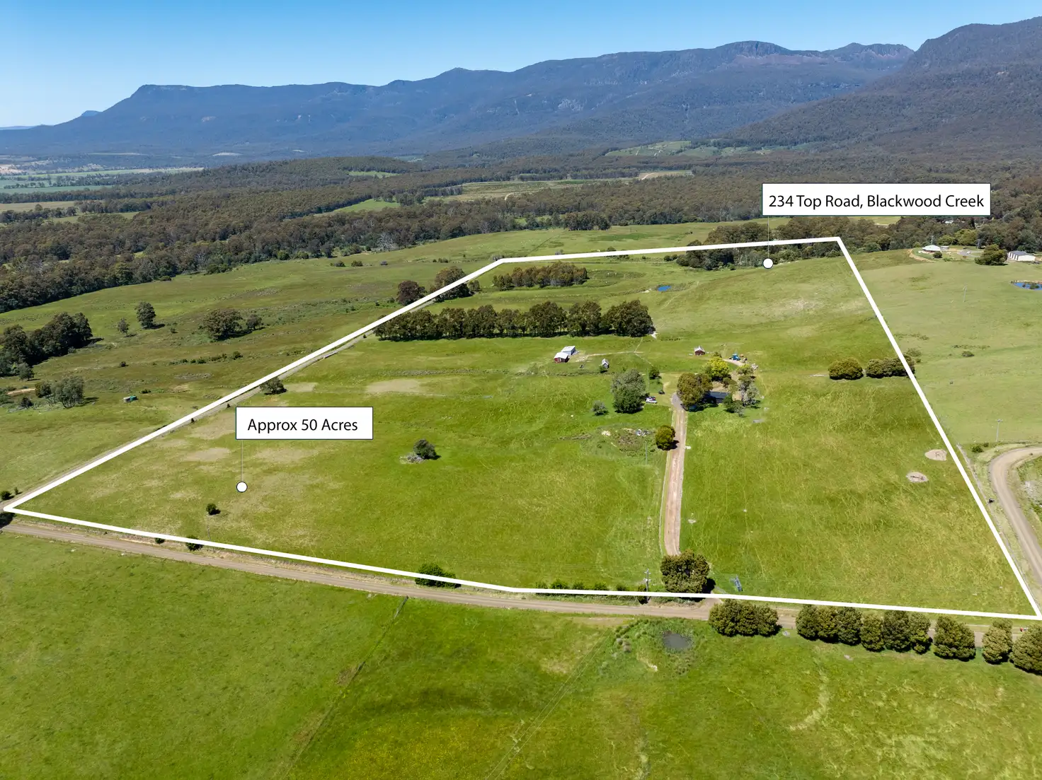 Main view of Homely rural property listing, 234 Top Road, Blackwood Creek TAS 7301