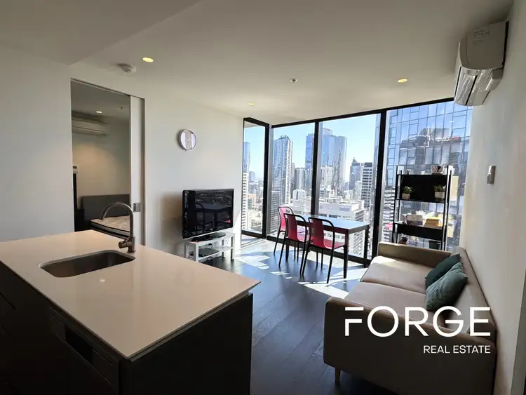 Second view of Homely apartment listing, 3705/135 A'Beckett Street, Melbourne VIC 3000