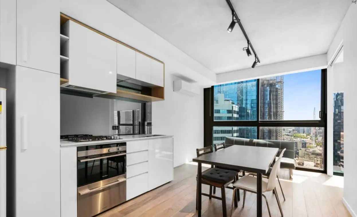 Main view of Homely apartment listing, 2401/315 La Trobe Street, Melbourne VIC 3000