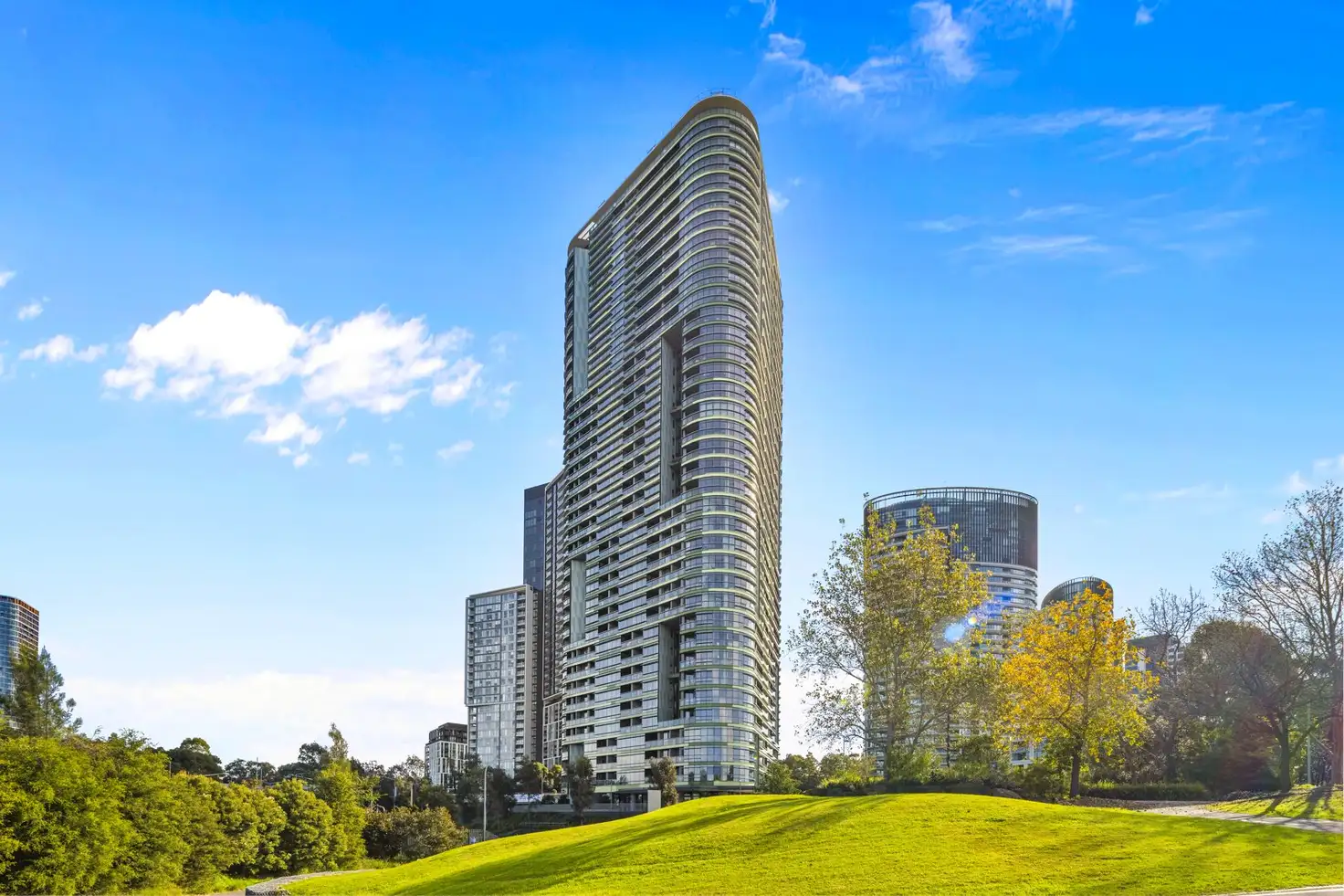 Main view of Homely apartment listing, 1002/1 Brushbox Street, Sydney Olympic Park NSW 2127