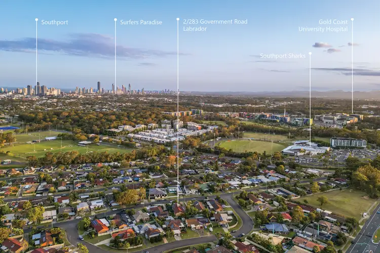 Third view of Homely semi-detached listing, 2/283 Government Road, Labrador QLD 4215