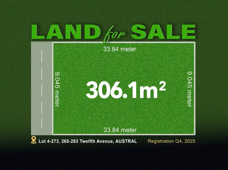LOT 4-273X, 265 Twelfth Avenue, Austral NSW 2179