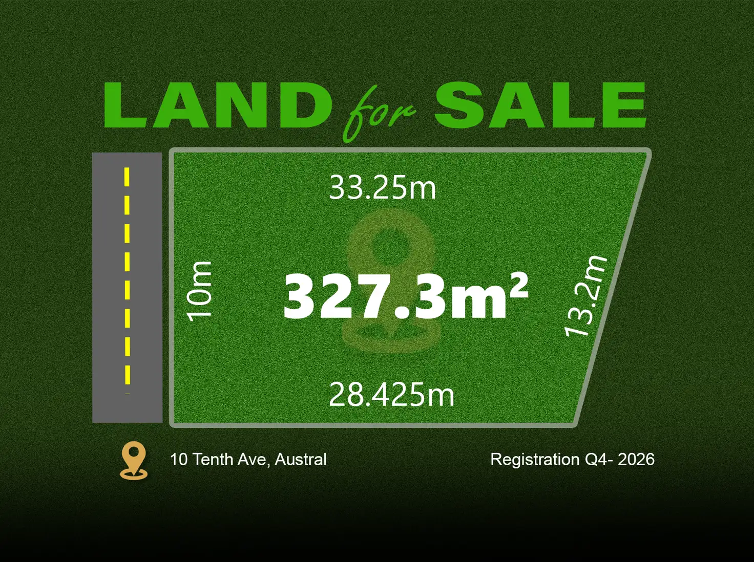 Main view of Homely land listing, LOT 26x, 10 Tenth Avenue, Austral NSW 2179