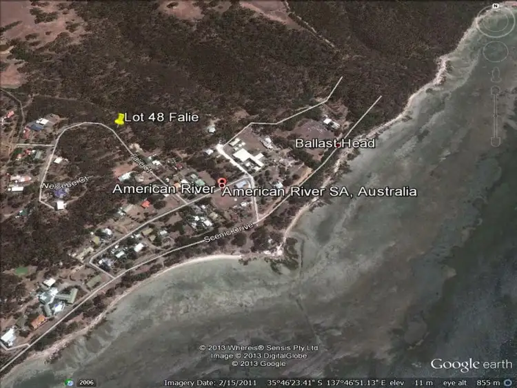 Third view of Homely land listing, LOT 48 Falie Court, American River SA 5221