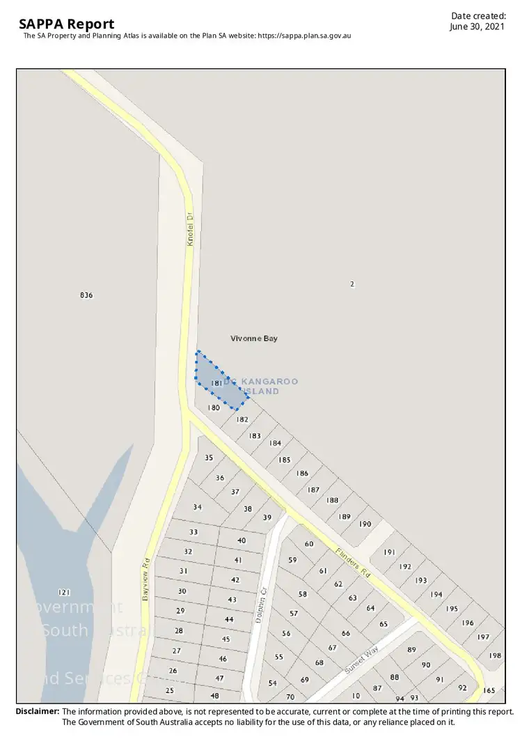 Seventh view of Homely land listing, LOT 181 Knofel Drive, Vivonne Bay SA 5223