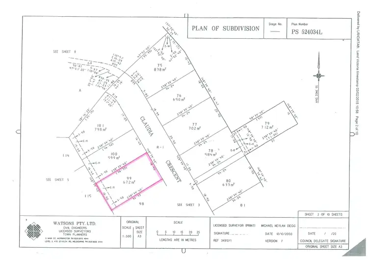 Second view of Homely land listing, 11 Claudia Cres, Drouin VIC 3818