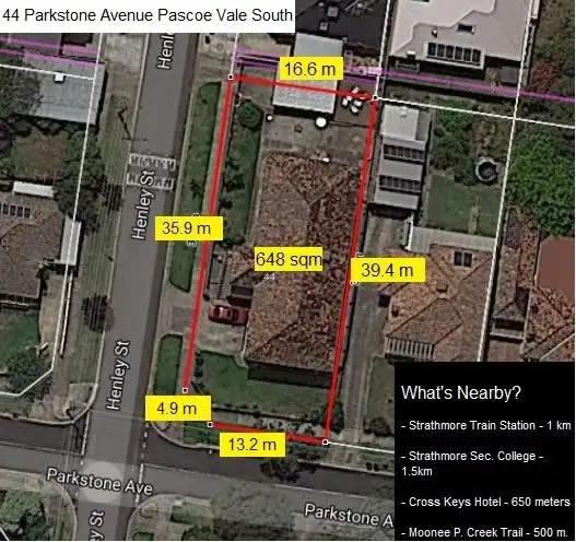 Main view of Homely house listing, 44 Parkstone Avenue, Pascoe Vale South VIC 3044