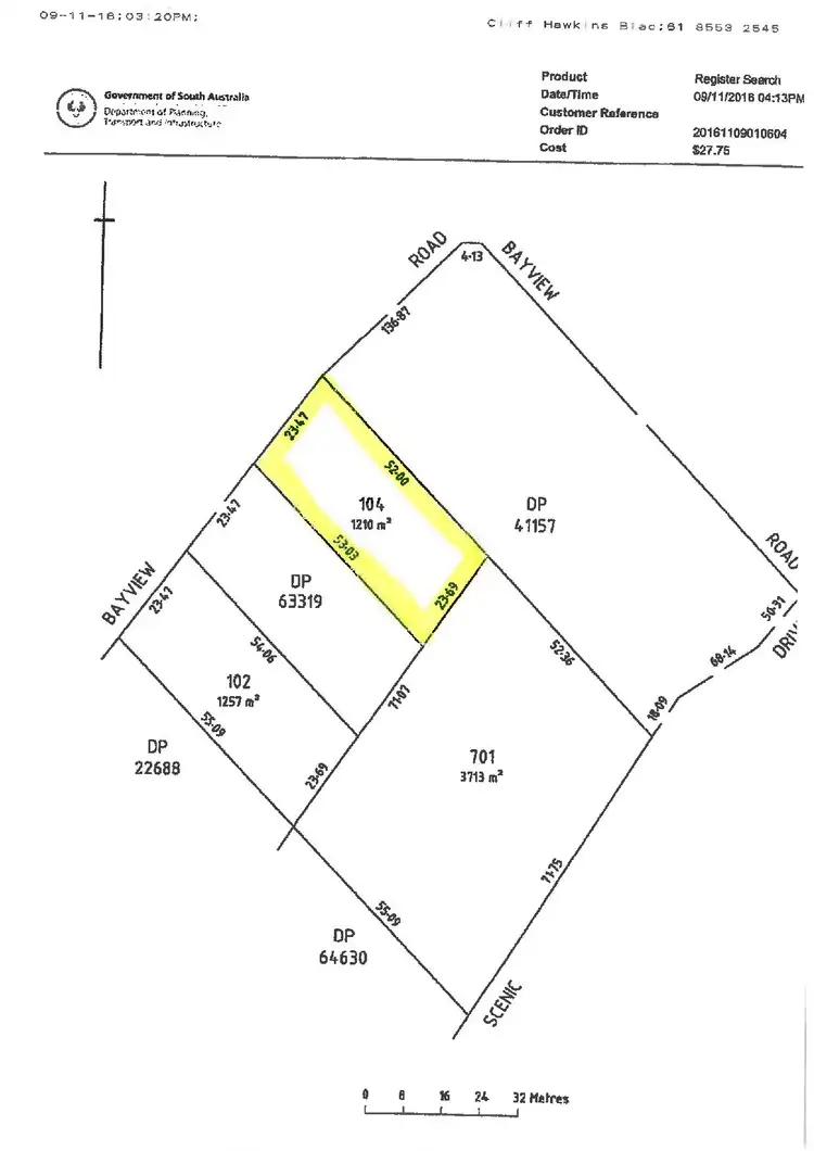 Seventh view of Homely land listing, LOT 104 Bayview Road, American River SA 5221