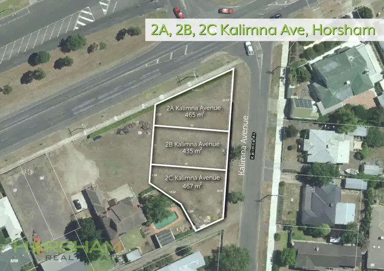 Main view of Homely land listing, 2A Kalimna Avenue, Horsham VIC 3400