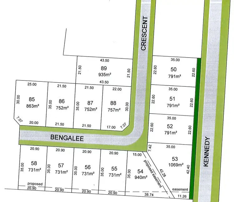 Second view of Homely land listing, LOT 57 Bengalee Crescent, Mount Gambier SA 5290