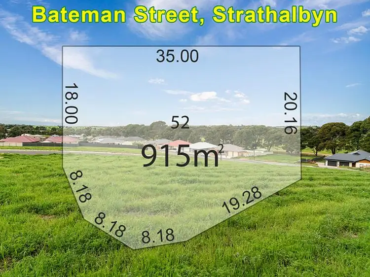 Main view of Homely land listing, LOT 52 Bateman Street, Strathalbyn SA 5255