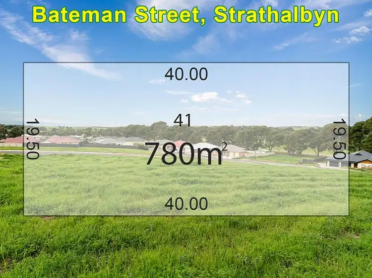 LOT 41 Bateman Street, Strathalbyn SA 5255