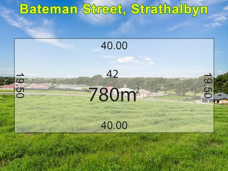 Main view of Homely land listing, LOT 42 Bateman Street, Strathalbyn SA 5255