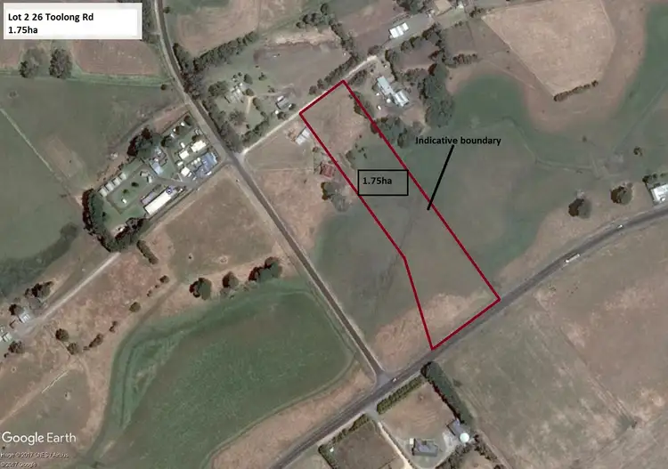 Main view of Homely land listing, LOT 2/26 Toolong Rd, Port Fairy VIC 3284