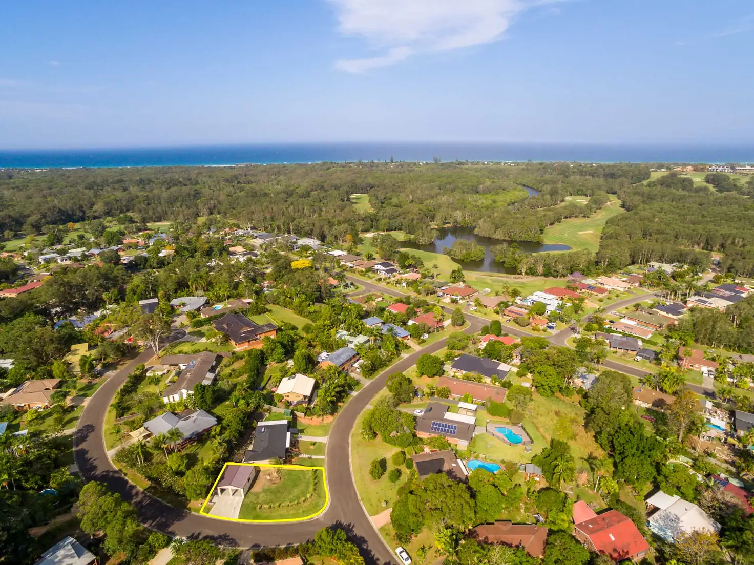 Main view of Homely land listing, LOT 19A Aloota Crescent, Ocean Shores NSW 2483