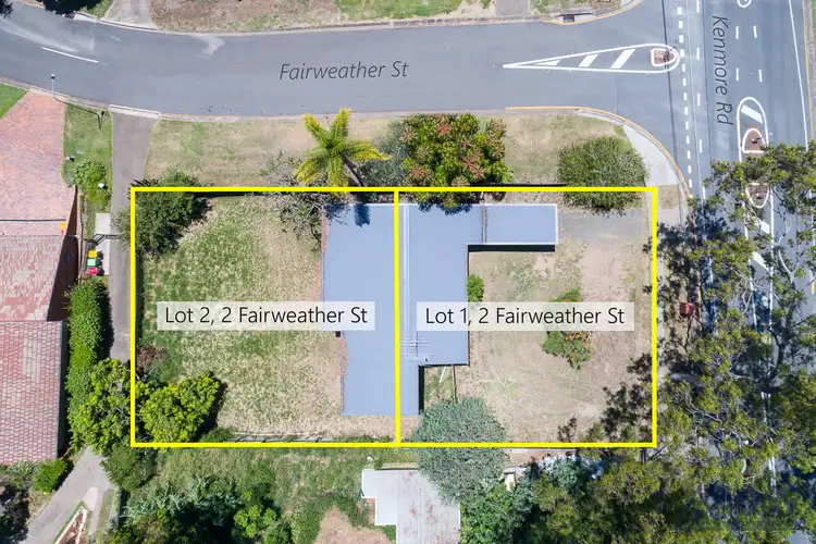 Main view of Homely land listing, Lot 1, 2 Fairweather Street, Kenmore QLD 4069