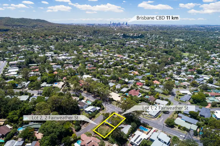 Third view of Homely land listing, Lot 1, 2 Fairweather Street, Kenmore QLD 4069
