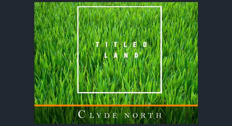 Main view of Homely land listing, 85 Deoro Parade, Clyde North VIC 3978