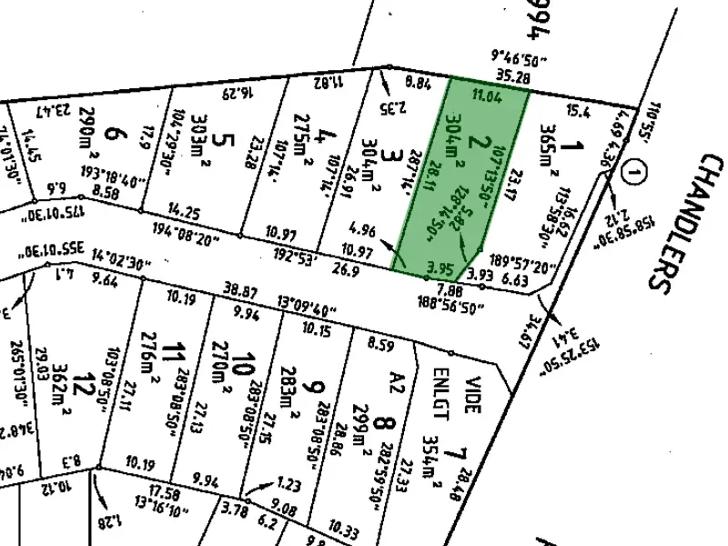 Main view of Homely land listing, LOT 2/145 Chandlers Hill Road, Happy Valley SA 5159