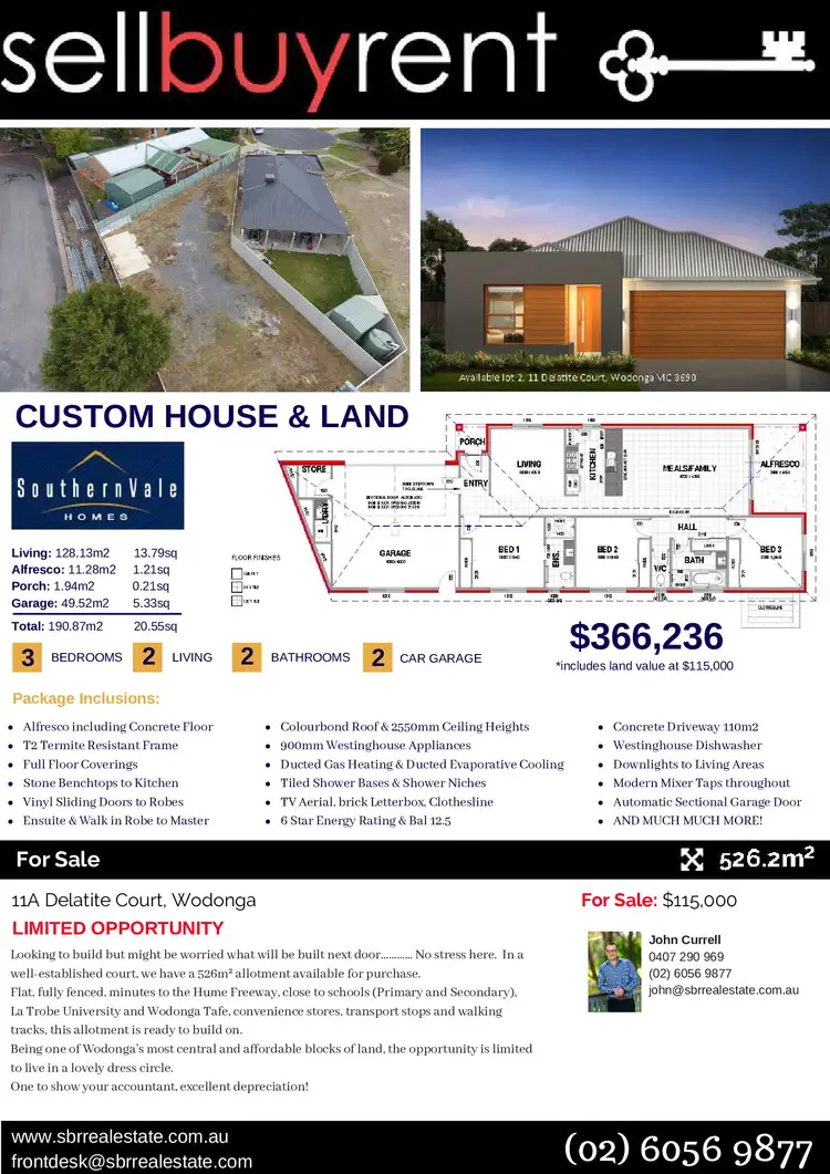 11A DELATITE COURT, Wodonga VIC 3690