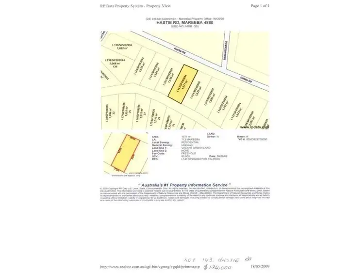 Third view of Homely land listing, Lot 143 Hastie Road, Mareeba QLD 4880