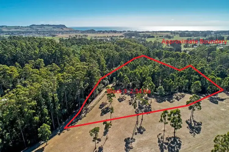 Main view of Homely land listing, LOT 3 Smiths Road, Wynyard TAS 7325