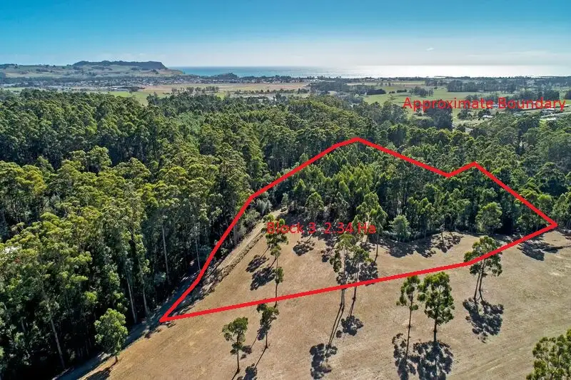 Main view of Homely land listing, LOT 3 Smiths Road, Wynyard TAS 7325