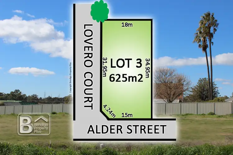 Main view of Homely land listing, 53 (Lot 3) Alder Street, Kangaroo Flat VIC 3555