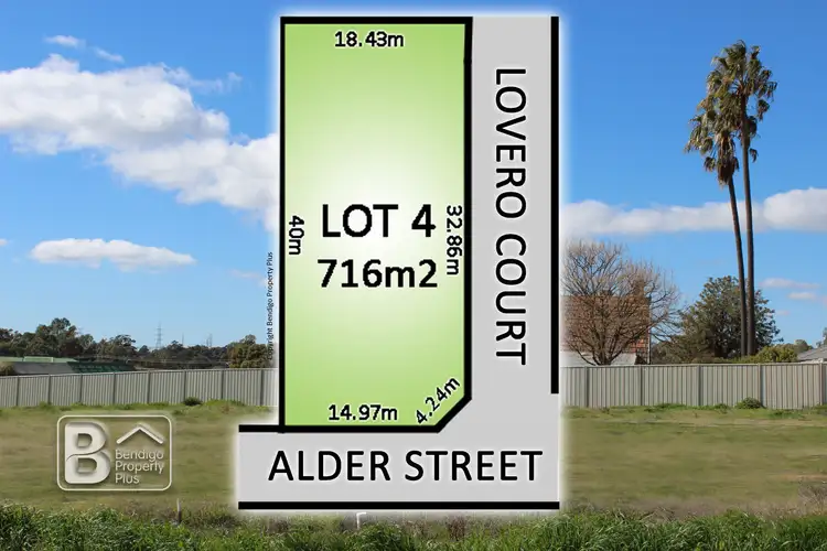 Main view of Homely land listing, 51 (Lot 4) Alder Street, Kangaroo Flat VIC 3555