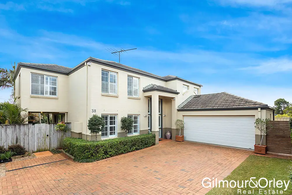 Main view of Homely house listing, 38 Jupiter Road, Kellyville NSW 2155