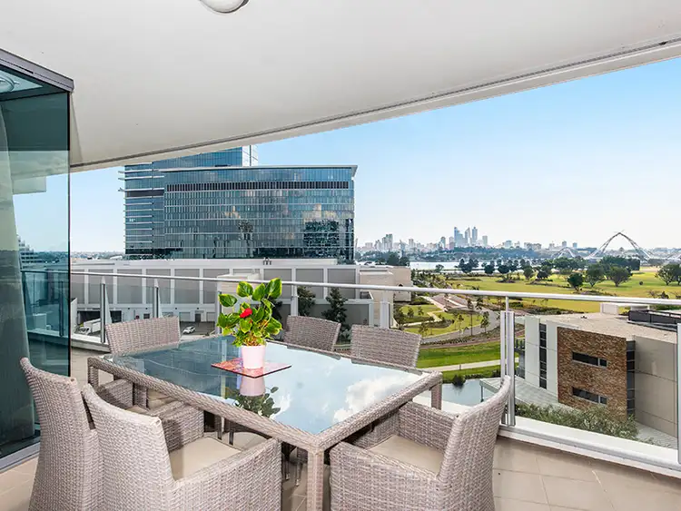 Second view of Homely apartment listing, 603/21 Bow River, Burswood WA 6100