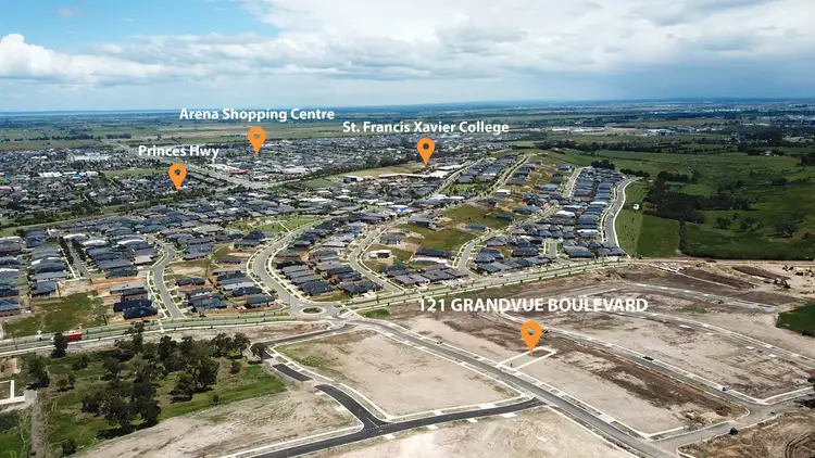 Second view of Homely land listing, LOT 1206/121 Grandvue Boulevard, Officer VIC 3809
