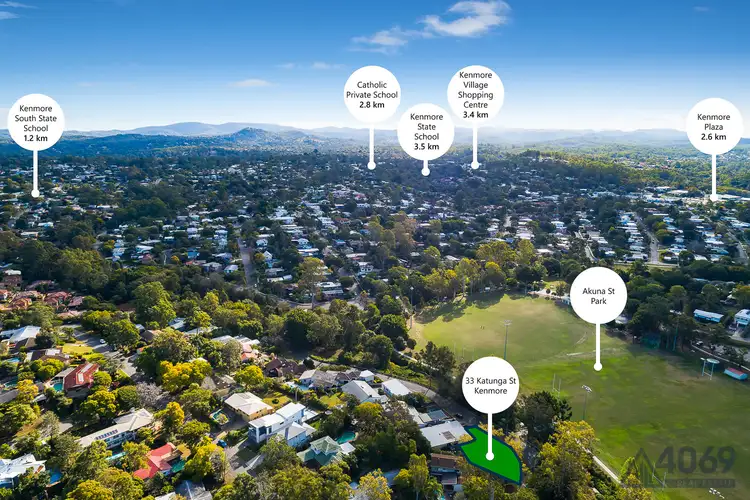 Second view of Homely land listing, 33 Katunga Street, Kenmore QLD 4069