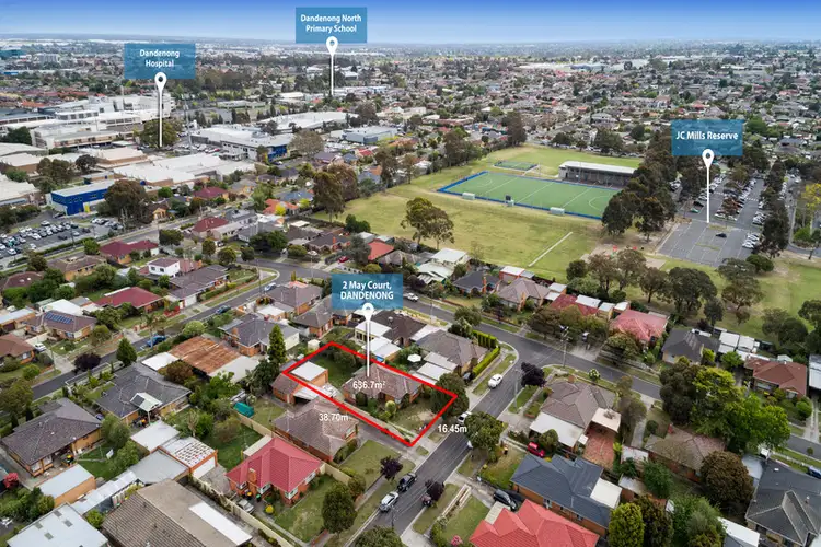 Fifth view of Homely house listing, 2 MAY COURT, Dandenong VIC 3175