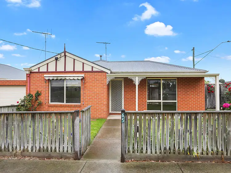 Main view of Homely townhouse listing, 65 Lily Street, Hamlyn Heights VIC 3215