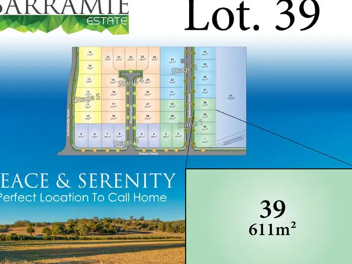 Main view of Homely land listing, LOT 39 Goldsworthy Street, Springdale Heights NSW 2641