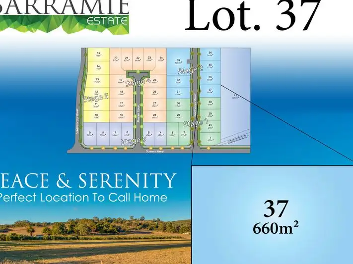 Main view of Homely land listing, LOT 37 Beethoven Street, Springdale Heights NSW 2641