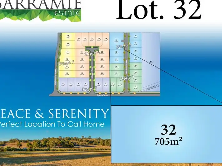 Main view of Homely land listing, LOT 32 Beethoven Street, Springdale Heights NSW 2641