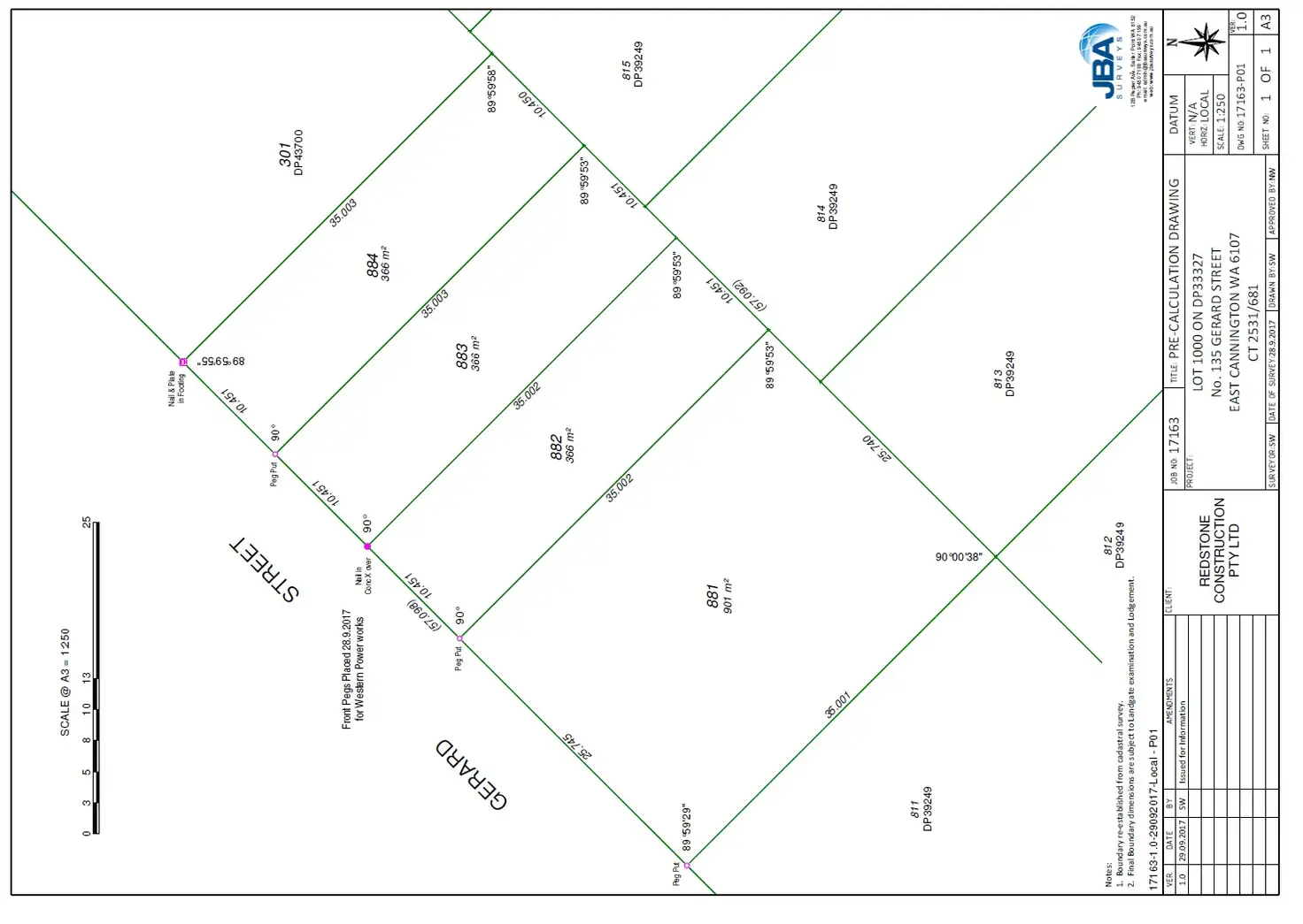 Main view of Homely land listing, LOT 884/135 Gerard Street, East Cannington WA 6107