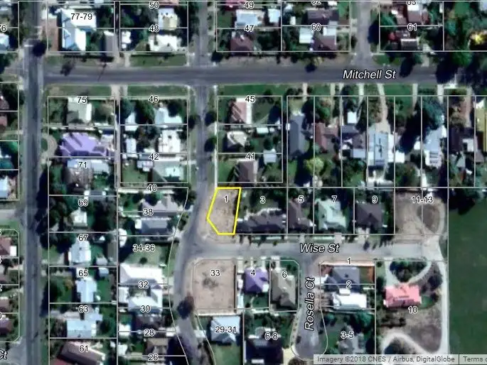 Main view of Homely land listing, 1 Wise Street, Kerang VIC 3579