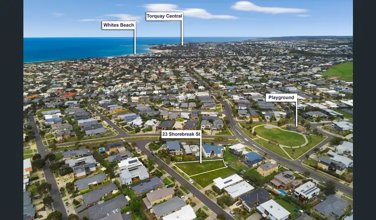 Main view of Homely land listing, 23 Shorebreak Street, Torquay VIC 3228