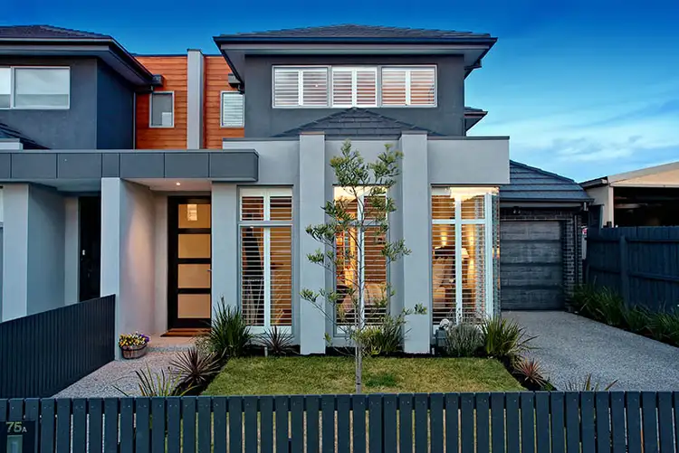 Main view of Homely townhouse listing, 75A Kernot Street, South Kingsville VIC 3015