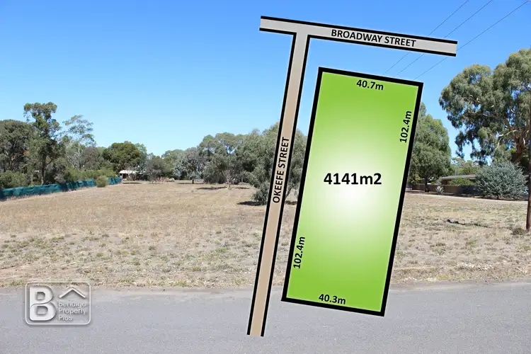 Main view of Homely land listing, 30 Broadway Street, Lockwood South VIC 3551