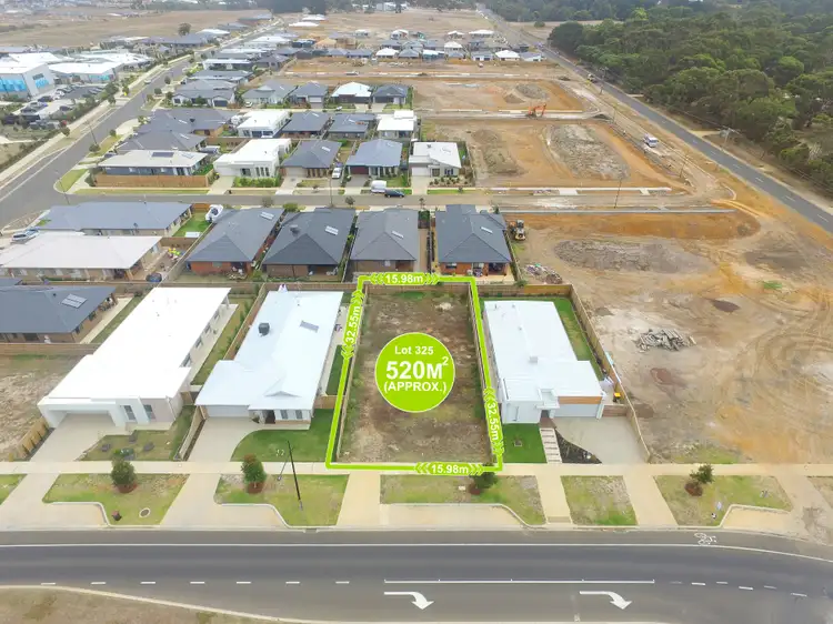 Main view of Homely land listing, 1108 Horseshoe Bend Road, Torquay VIC 3228