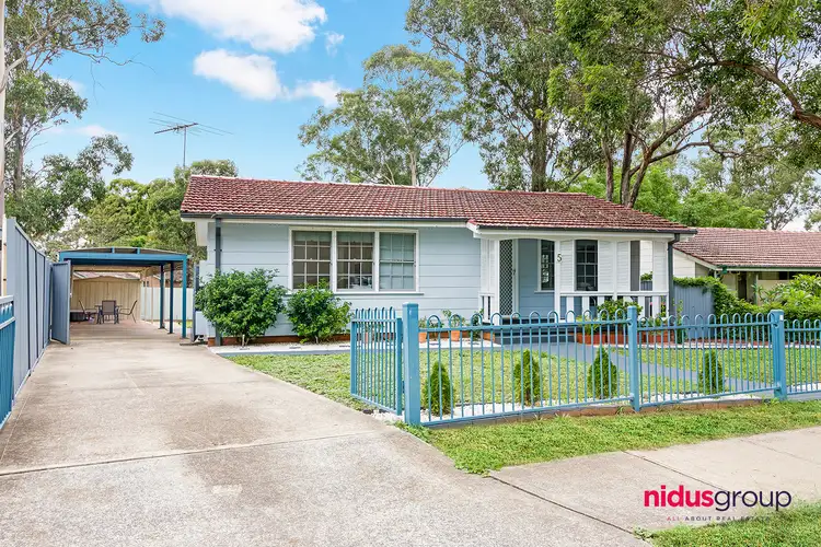 Main view of Homely house listing, 5 King Square, Bidwill NSW 2770