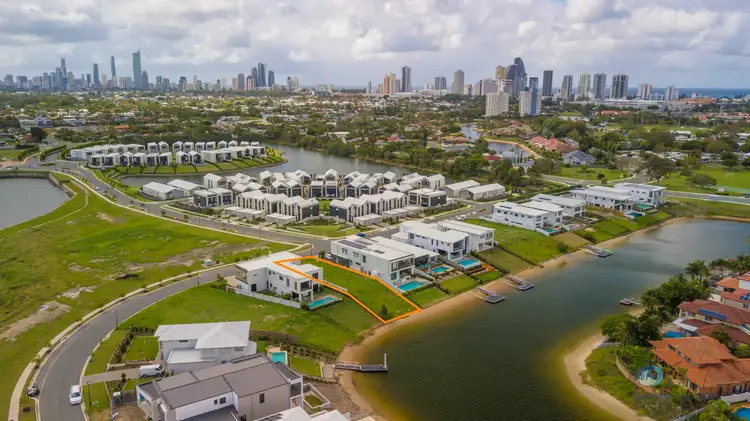 Second view of Homely land listing, 28 Lakeview Boulevard, Mermaid Waters QLD 4218