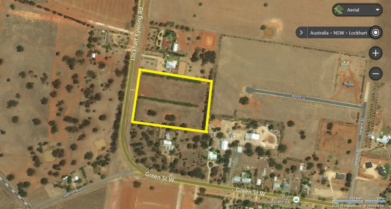 Main view of Homely land listing, Lot 12 Green Street West, Lockhart NSW 2656